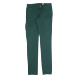 MISSONI Mens Trousers Green Slim Skinny W28 L33