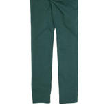 MISSONI Mens Trousers Green Slim Skinny W28 L33