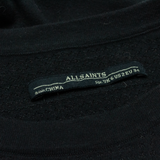 ALL SAINTS Womens Jumper Dress Black Short Sleeve Short UK 6