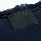 LANVIN Womens Shift Dress Blue Long Sleeve Knee Length XL