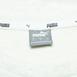 PUMA Womens Jumper Dress Cream Long Sleeve Knee Length S
