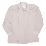 SHE FASHION Sheer Womens Blouse Pink Long Sleeve 2XL