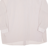 SHE FASHION Sheer Womens Blouse Pink Long Sleeve 2XL