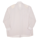 SHE FASHION Sheer Womens Blouse Pink Long Sleeve 2XL