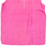 Womens Vest Pink Sleeveless M