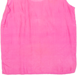 Womens Vest Pink Sleeveless M