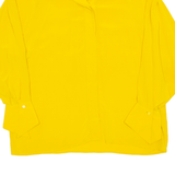 Womens Blouse Yellow Long Sleeve XL