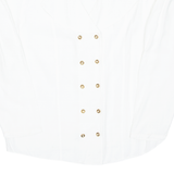 Womens Blouse White Long Sleeve L