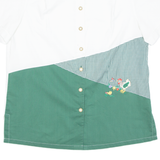 Womens Printed Blouse Green UK 18