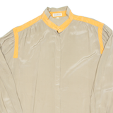 Womens Blouse Beige Long Sleeve L