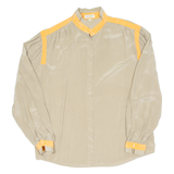 Womens Blouse Beige Long Sleeve L