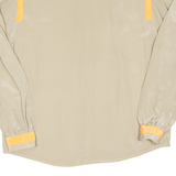 Womens Blouse Beige Long Sleeve L