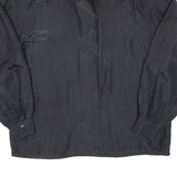 Womens Blouse Black Long Sleeve XL