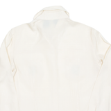 Womens Printed Blouse Cream Long Sleeve Floral S