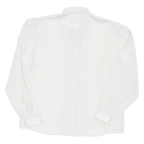 Womens Printed Blouse Beige Long Sleeve Spotted L