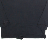 LIU JO Beaded Womens Blouse Black V-Neck 3/4 Sleeve M