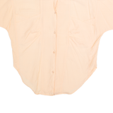 CHICOREE Womens Shirt Pink Collared 90s Viscose M