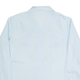 ROSE BRAND Embroidered Womens Blouse Shirt Blue Collared 90s M