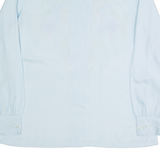 ROSE BRAND Embroidered Womens Blouse Shirt Blue Collared 90s M