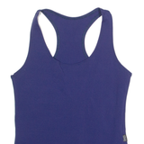 Stretch Womens Sports Vest Blue Sleeveless S