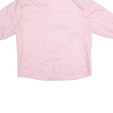 Womens Blouse Shirt Pink Collared 90s L