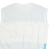 Greece Womens Vest Blue Sleeveless L