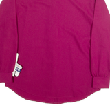 DONNKENNY Womens Shirt Purple Collared Long Sleeve 90s L