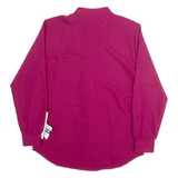 DONNKENNY Womens Shirt Purple Collared Long Sleeve 90s L
