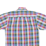 BLUE PALACE Mens Shirt Blue Check Long Sleeve S