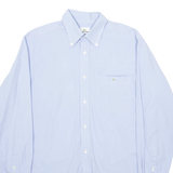 LACOSTE Mens Formal Shirt Blue Long Sleeve M