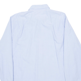 LACOSTE Mens Formal Shirt Blue Long Sleeve M