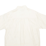 VERSION Mens Plain Shirt Beige M