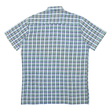 TOP MARKET Mens Shirt Green Check L