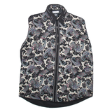 LECHE Mens Shirt Black Paisley M