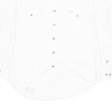 THE EARTH COLLECTION Mens Formal Shirt White Long Sleeve M