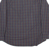 PAUL & SHARK Mens Shirt Blue Check Long Sleeve L