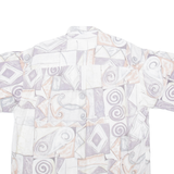 MODE MONSTER Mens Shirt Grey Crazy Pattern L
