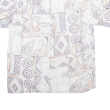 MODE MONSTER Mens Shirt Grey Crazy Pattern L