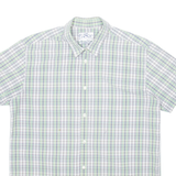 LEVI'S Mens Shirt Green 90s Check XL