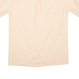 NEW CLASSIC Mens Shirt Orange Striped M