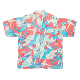 CHARLES JOGLE Womens Shirt Blue Crazy Pattern L