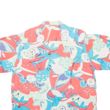 CHARLES JOGLE Womens Shirt Blue Crazy Pattern L