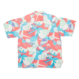 CHARLES JOGLE Womens Shirt Blue Crazy Pattern L