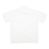 COSMOPOLITAN Mens Plain Shirt White L