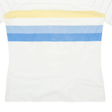 Mens Shirt White Striped M