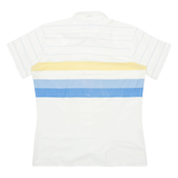 Mens Shirt White Striped M