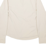 THE NORTH FACE Womens Plain Shirt Brown Long Sleeve S