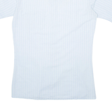 Mens Shirt White Striped M