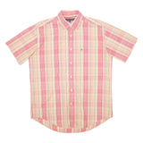 TOMMY HILFIGER Mens Shirt Red Check M