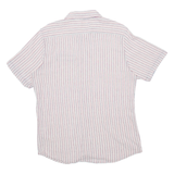 DRIVER Mens Shirt Red Striped XL